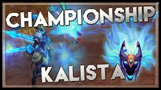 Championship Kalista  Skin Spotlight  League of Legends  LoL Kalista Legacy Skin [upl. by Peyton]