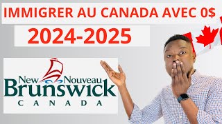 IMMIGRER AU CANADA AVEC 0 20242025 UNE OPPORTUNITÉ À SAISIR  SUIVEZ LA MÉTHODE RÉMIX [upl. by Perla]