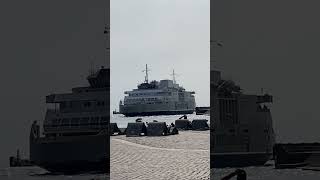 🇸🇪ÖRESUND FERRY INTO HELSINGBORG SWEDEN 🇸🇪 sweden ferry shorts [upl. by Mann]