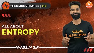 Thermodynamics L10  All About Entropy  Class 11 Chemistry JEE 2022  Vedantu JEE Enthuse English [upl. by Tam]