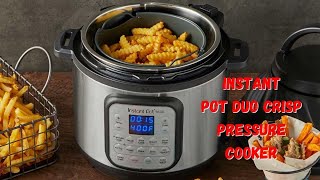 Instant Pot Duo Crisp Pressure Cooker 11 in 1 with Air Fryer 8 Qt [upl. by Tanitansy]