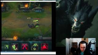 Warwick Rework Reveal Reaser Rive Reaction  LoL S7 German Deutsch [upl. by Breana118]