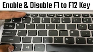 F1 to F12 Function Keys Enable or Disable  Keyboard Multimedia Keys  Humsafar Tech [upl. by Werd621]