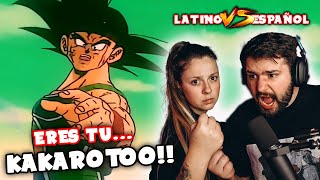 ESPAÑOLES REACCIONAN A DRAGON BALL LATINO💥🔥BARDOCK dice ERES TU KAKAROTO🔥🔥 [upl. by Nossyla]