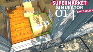 Überfülltes Lager 💲 Supermarket Simulator I 014 [upl. by Reimer365]