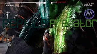 MKX Cassie Cage XRay Move On Reptile VS Predator [upl. by Winifred575]