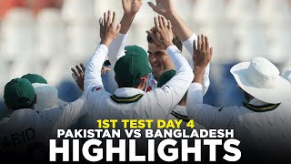 Full Highlights  Pakistan vs Bangladesh  1st Test Day 4 2020  PCB  M2D2K  PAKvBAN [upl. by Nolyar]