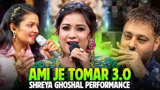 Ami Je Tomar 3O  First Time By Shreya Ghoshal Indian Idol Version Reaction  Mayuri [upl. by Berga]