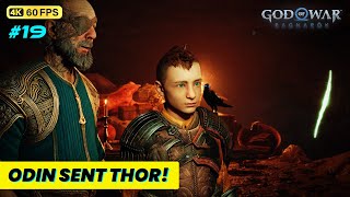 Odin sent Thor with Atreus  God of War Ragnarok  PC Gameplay Part 19 [upl. by Halyk913]