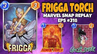 Marvel Snap Replay Episode 318  Frigga amp Move Deck [upl. by Heinrike396]