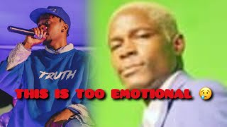 Raspomby gets emotional on stage performing Jah Love simudza musoro in Bulawayo NUST [upl. by Akcirederf]