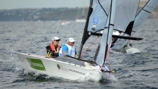 Skud 18 Racing  2013 IFDS Sailing World Championships  29 August 2013 [upl. by Seta982]