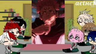 Mha react to deku as SukunaItadorilil glow up amp quirklessbullied au [upl. by Theresa]