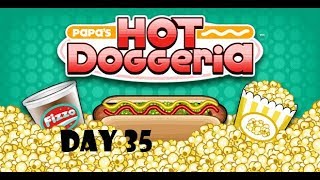 Papas Hot Doggeria  Day 35 Rank 22  Cletus [upl. by Ayhtin]