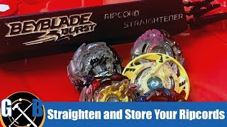 Beyblade Burst Ripcord  How to Straighten and Store [upl. by Pacifa]