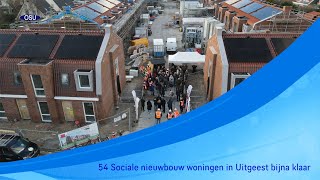 54 Sociale nieuwbouw woningen in Uitgeest bijna klaar [upl. by Yreme855]