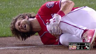 SFWSH Harper injures knee slipping on first base [upl. by Alludba]