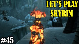 Glacial Crevice  Lets Play Skyrim  Mage  Episode 45 [upl. by Neiman809]