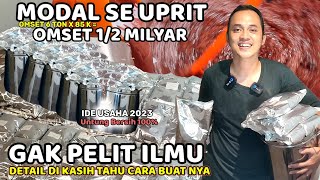 MODAL SEUPRIT OMSET 12 MILYARCUMA JUAL BUBUK DOANG  DI AJARIN GRATIS  IDE USAHA 2023 [upl. by Elletse]