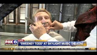 Andrew Varela and Robert Goderich perform quotThe Contestquot from quotSweeney Toddquot on Fox 6 Wake Up [upl. by Devondra]