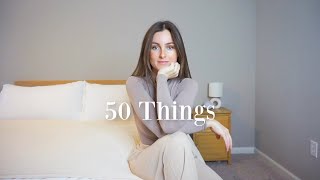 50 THINGS I NO LONGER BUY  Minimalism [upl. by Aisya]