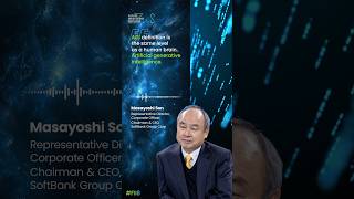 At FII8 Masayoshi Son defines AGI as being on the same level as the human brain [upl. by Eseeryt]