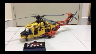 LEGO Technic 9396 Helicopter Powered Up [upl. by Bertilla]