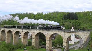 SBB Historic Einige Impressionen vom Dampf am alten Hauenstein mit C 56 Nr 2978 27042024 [upl. by Dhiren]