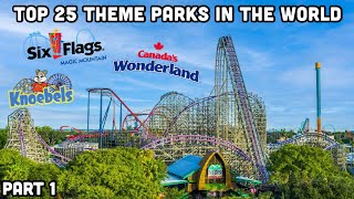 The TOP 5 Best UK Theme Parks [upl. by Savart]