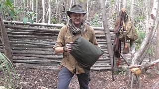 Oilskin and Wool Groundcloth from Bushcraft Spain [upl. by Airlia]