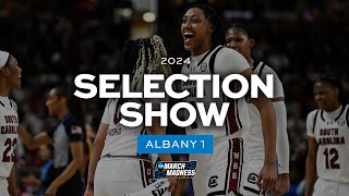 Womens 2024 NCAA tournament bracket  Albany 1 [upl. by Francesco]