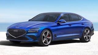 2024 Genesis G70 AWD 3 3T Sport Prestige review by Mark Savage amp Paul Daniel [upl. by Nafis]