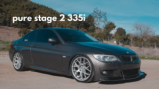 Pure Stage 2 E92 BMW 335i  The Perfect Daily Driver [upl. by Brandais]