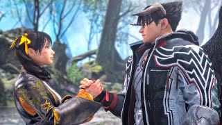 TEKKEN 8  Jin amp Xiaoyu Romance Scene 2024 All Jin amp Xiaoyu Cutscenes PS5 4K 60FPS [upl. by Athalee573]