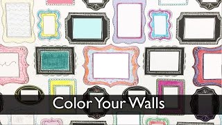 Color On Your Walls with Peel and Stick NuWallpaper [upl. by Marillin183]