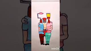 A painter cute story🥰🥰part2 shorts youtubeshorts viral [upl. by Endaira983]