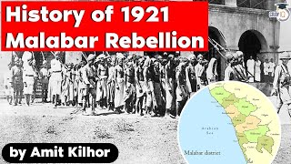 History of Malabar rebellion of 1921  Mappila Muslims vs British authorities Kerala Civil Services [upl. by Salisbury]