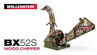 Wallenstein BX52S Wood Chipper [upl. by Elfstan]