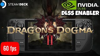 Dragons Dogma 2 Steam Deck 60 fps Frame Generation DLSS Enabler Mod steamdeck dd2 dragonsdogma2 [upl. by Yelwar]