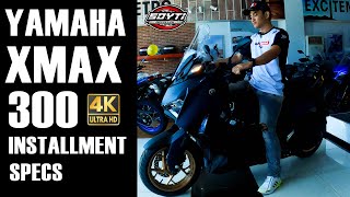 YAMAHA XMAX 300 2023 INSTALLMENT SPECS [upl. by Atinaej]