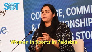 Changing the Game for Women in Sports in Pakistan  Marina Iqbal  SOT 2023 [upl. by Ddarb751]