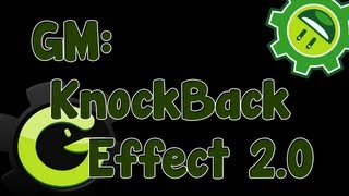 Game Maker Tutorial  KnockBack Effect 20 [upl. by Eldon]