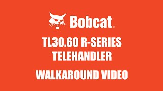 Bobcat TL3060 RSeries Telehandlers [upl. by Calida]