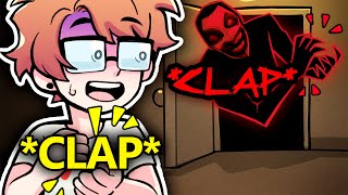 Slimecicle plays the horror game about clapping [upl. by Skelly586]