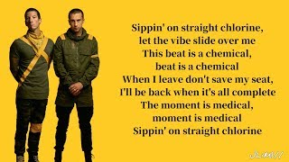 Twenty One Pilots  Chlorine Lyrics [upl. by Dace208]