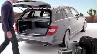 MercedesBenz CClass Loading and Stowage [upl. by Peppie]