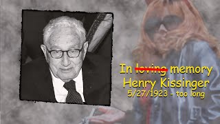 Henry Kissingers funeral surrounded by all his loved ones [upl. by Aihcela319]