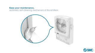 SMC IZF Series – Fan Type Ionizer [upl. by Whipple]