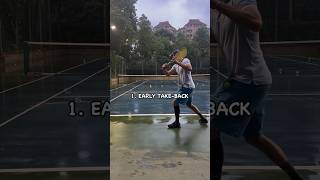 BACKHAND SLICE  3 KEY TIPS👌tenfitmen backhandslice tennistips tennisdrills tenniscoach [upl. by Starkey]