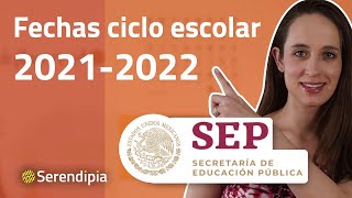 Calendario Escolar 20212022 de la SEP consúltalo aquí [upl. by Ardnohs]